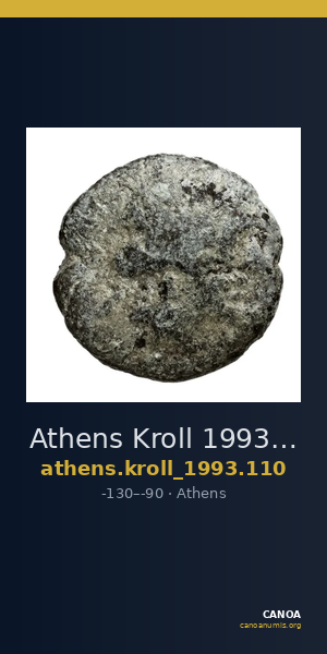 Athens Kroll 1993 110 — CANOA