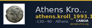 Athens Kroll 1993 110 — CANOA