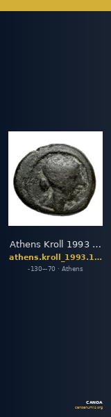 Athens Kroll 1993 113, 131 — CANOA