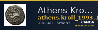 Athens Kroll 1993 129 — CANOA