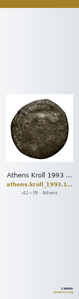 Athens Kroll 1993 139 — CANOA