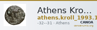 Athens Kroll 1993 145 — CANOA