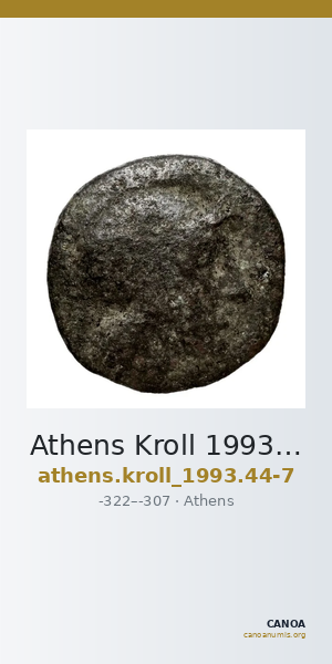 Athens Kroll 1993 44-47 — CANOA
