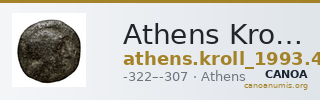 Athens Kroll 1993 44-47 — CANOA