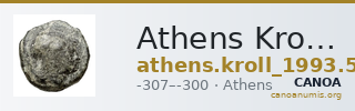Athens Kroll 1993 50 — CANOA