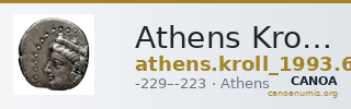 Athens Kroll 1993 66 — CANOA
