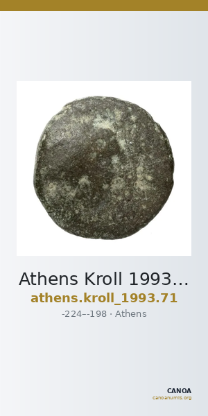 Athens Kroll 1993 71 — CANOA