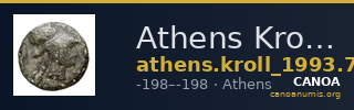 Athens Kroll 1993 77 — CANOA