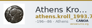 Athens Kroll 1993 78-80, 82-84, 90-7 — CANOA