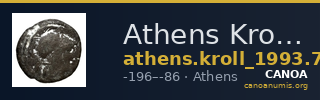 Athens Kroll 1993 78-80, 82-84, 90-7 — CANOA