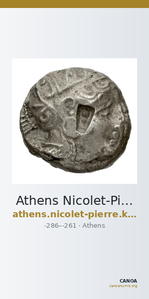 Athens Nicolet-Pierre and Kroll 1990 1-28 (Quadridigité) — CANOA