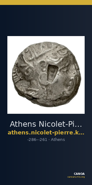 Athens Nicolet-Pierre and Kroll 1990 1-28 (Quadridigité) — CANOA