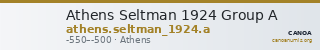 Athens Seltman 1924 Group A — CANOA