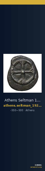 Athens Seltman 1924 Group B. 31-38, D. 65-67, 74-5, 82, 86 — CANOA