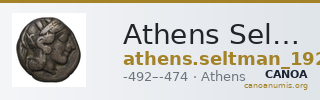 Athens Seltman 1924 Groups F and E — CANOA