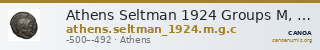 Athens Seltman 1924 Groups M, G and C — CANOA