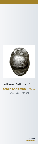Athens Seltman 1924 p. 167, hemiobol 1 — CANOA