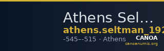 Athens Seltman 1924 p. 167, hemiobol 2 — CANOA