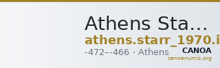 Athens Starr 1970 Group II didrachm — CANOA