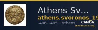 Athens Svoronos 1923-6 Pl. 15, 1-3 — CANOA