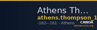 Athens Thompson 1961 08-10 — CANOA