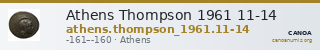 Athens Thompson 1961 11-14 — CANOA