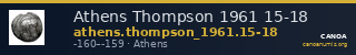 Athens Thompson 1961 15-18 — CANOA