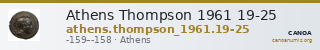 Athens Thompson 1961 19-25 — CANOA