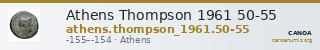 Athens Thompson 1961 50-55 — CANOA