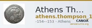 Athens Thompson 1961 56-64 — CANOA