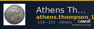 Athens Thompson 1961 56-64 — CANOA