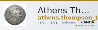 Athens Thompson 1961 74-85 — CANOA