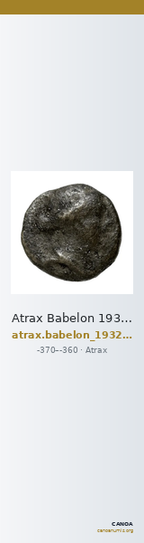 Atrax Babelon 1932 736 — CANOA