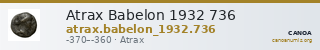Atrax Babelon 1932 736 — CANOA