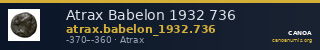 Atrax Babelon 1932 736 — CANOA