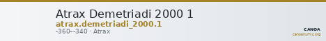 Atrax Demetriadi 2000 1 — CANOA