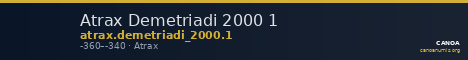 Atrax Demetriadi 2000 1 — CANOA