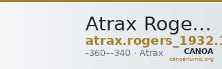 Atrax Rogers 1932 160-63 — CANOA