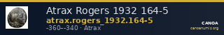 Atrax Rogers 1932 164-5 — CANOA