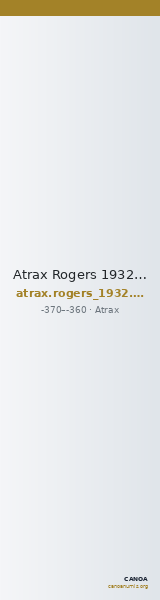 Atrax Rogers 1932 166 — CANOA