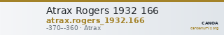 Atrax Rogers 1932 166 — CANOA