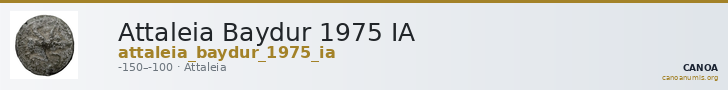 Attaleia Baydur 1975 IA — CANOA