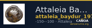 Attaleia Baydur 1975 IB — CANOA