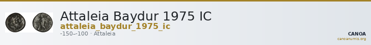 Attaleia Baydur 1975 IC — CANOA