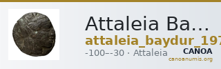 Attaleia Baydur 1975 IIA — CANOA