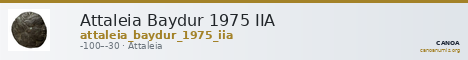 Attaleia Baydur 1975 IIA — CANOA