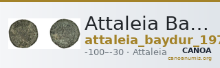 Attaleia Baydur 1975 IIC — CANOA