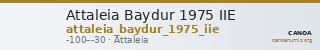 Attaleia Baydur 1975 IIE — CANOA