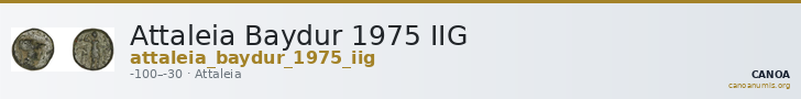 Attaleia Baydur 1975 IIG — CANOA