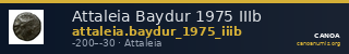 Attaleia Baydur 1975 IIIb — CANOA